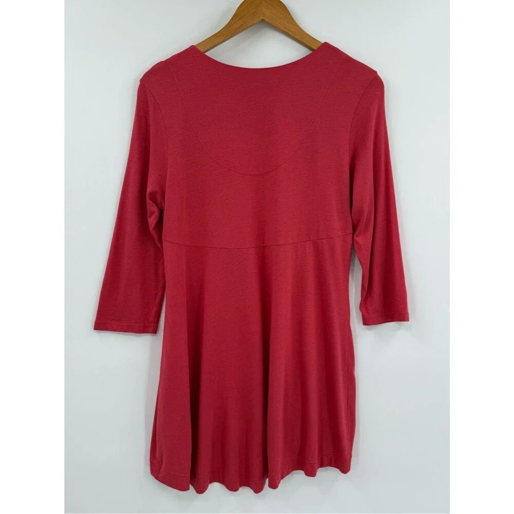 Peruvian Connection Azalea Tunic Top | Red | Medium - Picture 5 of 8